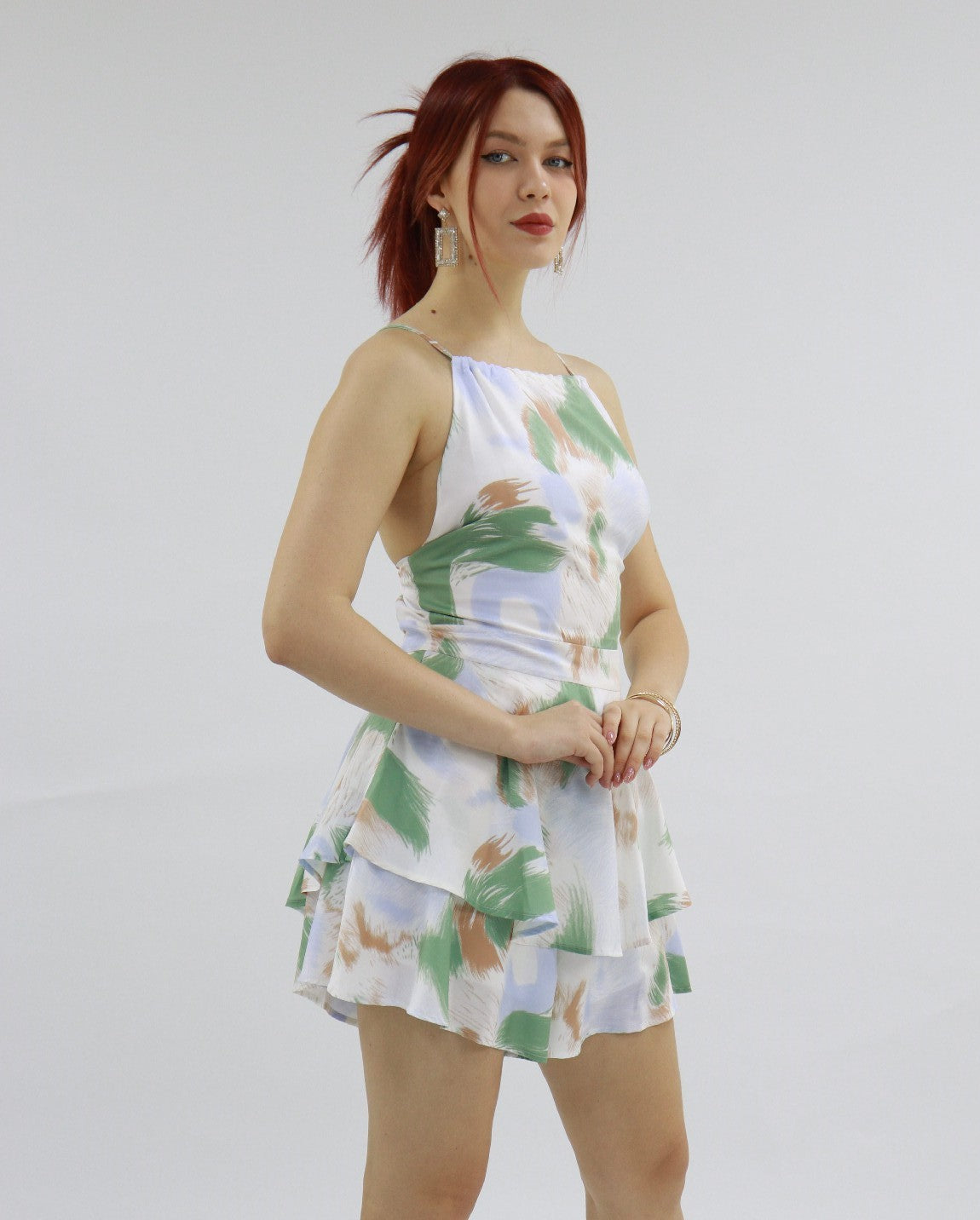 Rory Playsuit In Fern